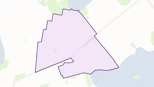 Russell Lea Area Boundary Map