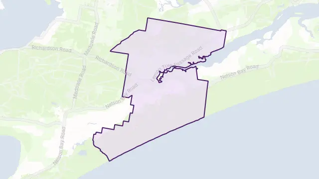 Salt Ash Area Boundary Map