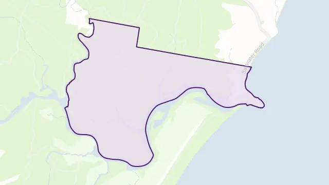 Saltwater Area Boundary Map