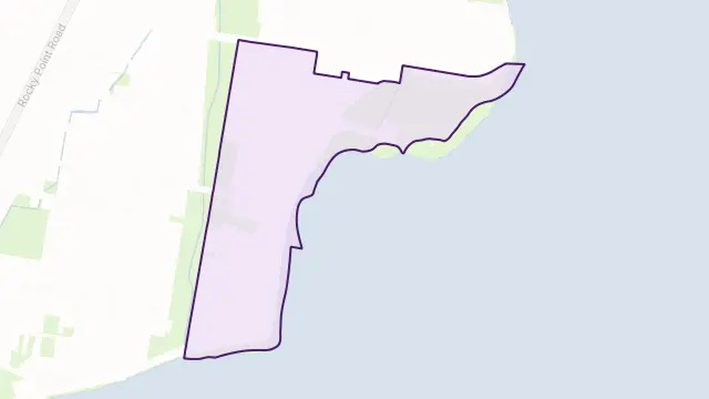 Sandringham Area Boundary Map