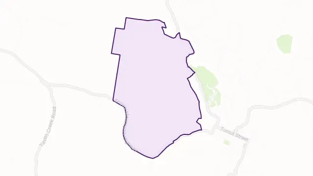 Sandy Gully Area Boundary Map