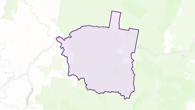 Sassafras Area Boundary Map