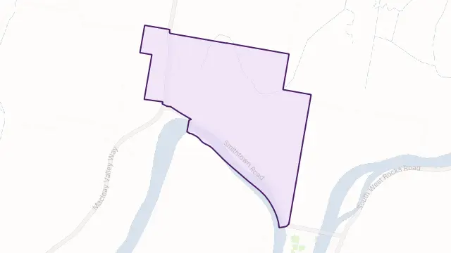 Seven Oaks Area Boundary Map