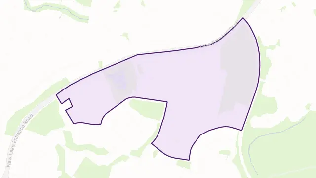 Shellharbour City Centre Area Boundary Map