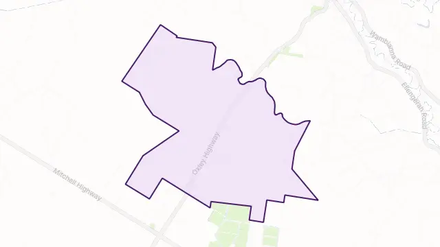 Snakes Plain Area Boundary Map