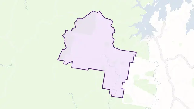 Snowy Plain Area Boundary Map