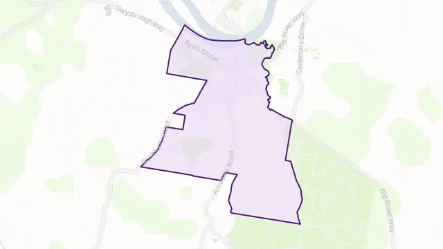 South Grafton Area Boundary Map