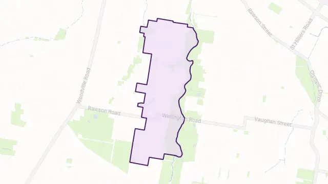 South Granville Area Boundary Map