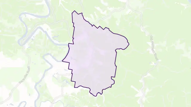 South Maroota Area Boundary Map