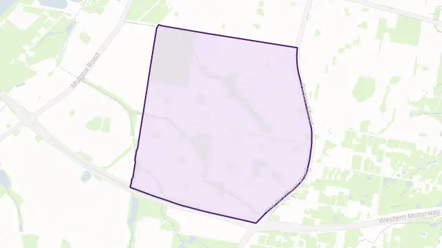 South Penrith Area Boundary Map