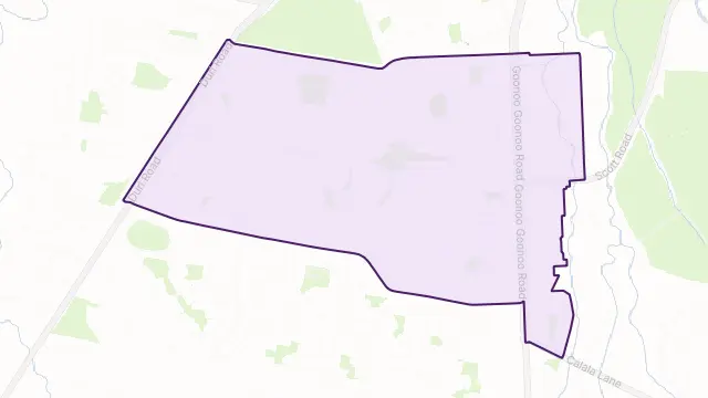 South Tamworth Area Boundary Map