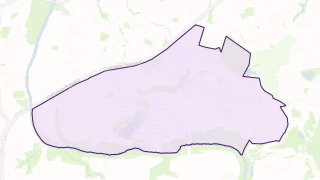 Spring Farm Area Boundary Map