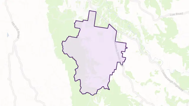 Spring Flat Area Boundary Map