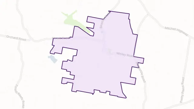 Spring Hill Area Boundary Map