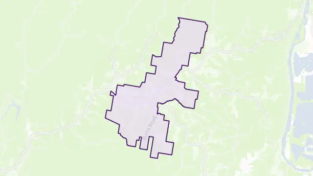 Springwood Area Boundary Map