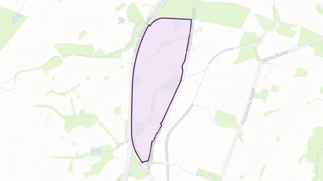 St Andrews Area Boundary Map