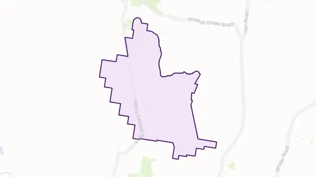 St Fillans Area Boundary Map