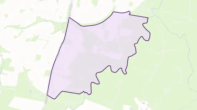 St Helens Park Area Boundary Map