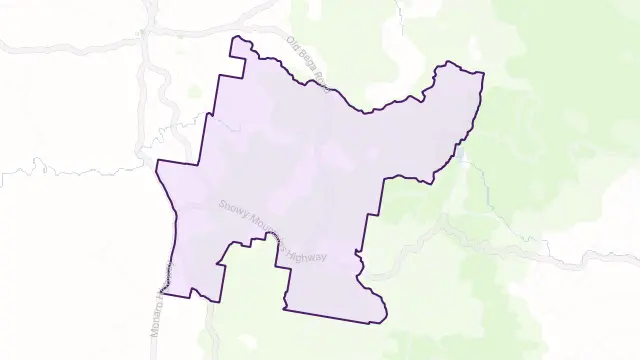 Steeple Flat Area Boundary Map