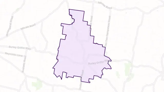 Stockinbingal Area Boundary Map