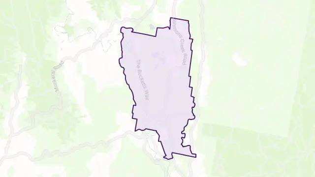 Stroud Road Area Boundary Map