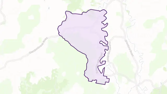 Summer Hill Area Boundary Map