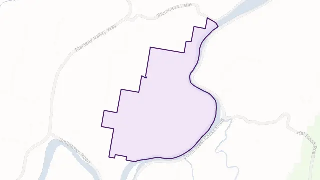 Summer Island Area Boundary Map