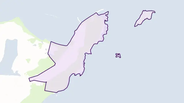 Swansea Heads Area Boundary Map