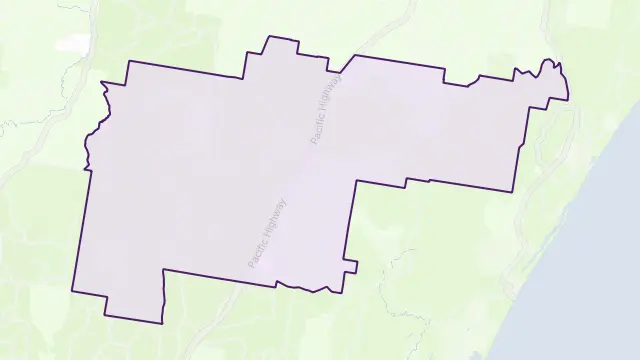 Tabbimoble Area Boundary Map