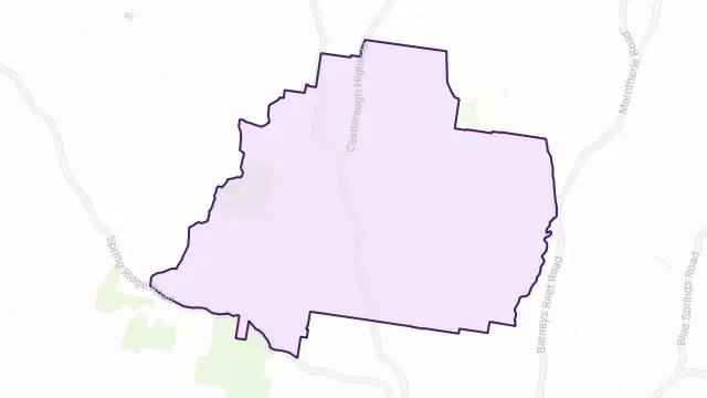 Tallawang Area Boundary Map