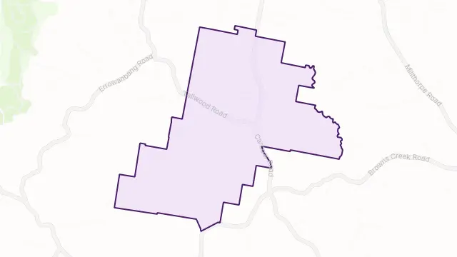 Tallwood Area Boundary Map