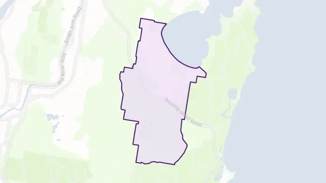 Taloumbi Area Boundary Map