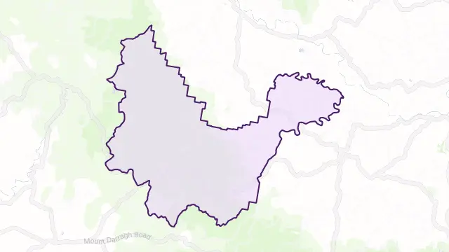 Tantawangalo Area Boundary Map