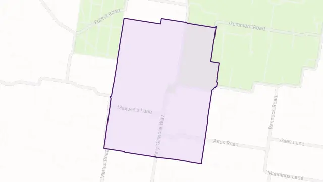 Tara Area Boundary Map