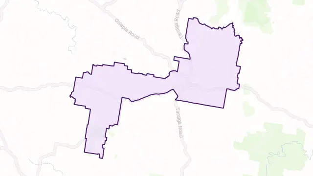 Taralga Area Boundary Map
