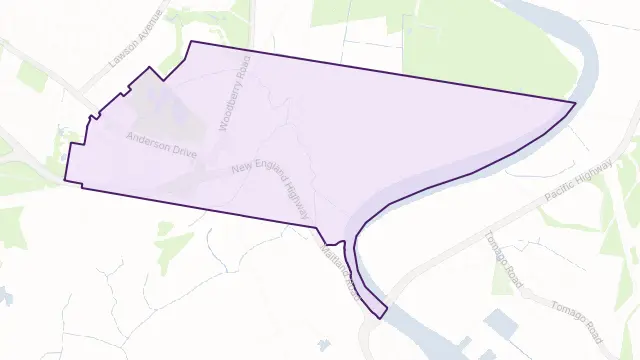 Tarro Area Boundary Map