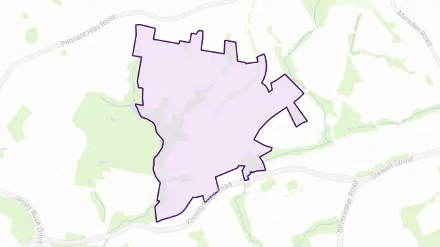 Telopea Area Boundary Map