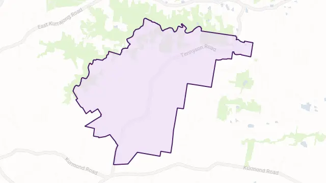 Tennyson Area Boundary Map