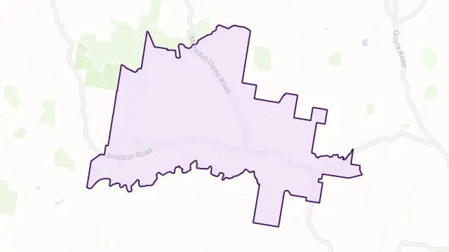 Tenterden Area Boundary Map