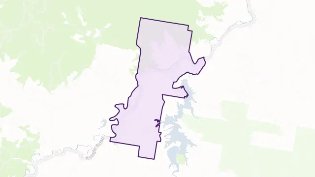 Terragon Area Boundary Map
