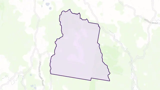 Terreel Area Boundary Map