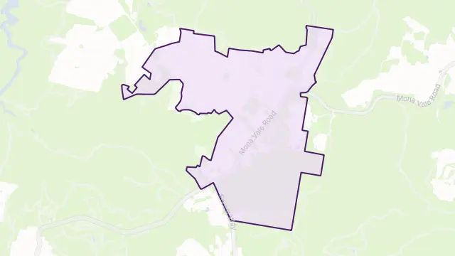 Terrey Hills Area Boundary Map