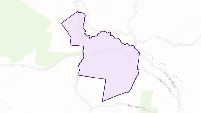 Texas Area Boundary Map