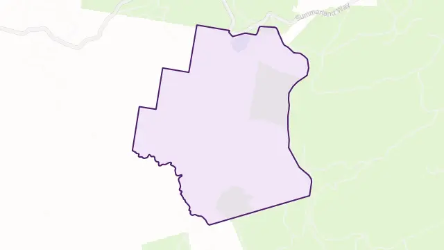 The Glen Area Boundary Map