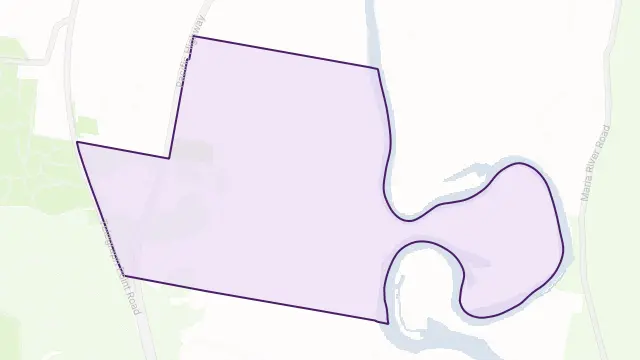 The Hatch Area Boundary Map