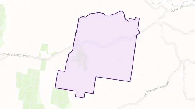 The Rocks Area Boundary Map