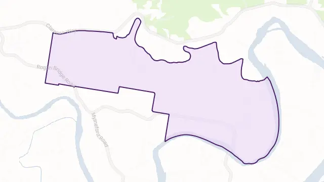 The Whiteman Area Boundary Map