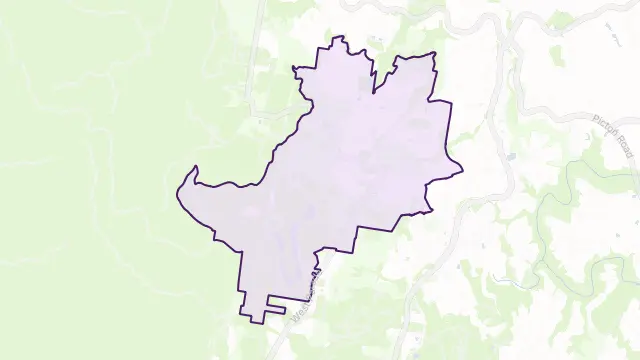 Thirlmere Area Boundary Map