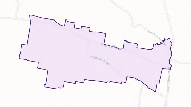Thuddungra Area Boundary Map