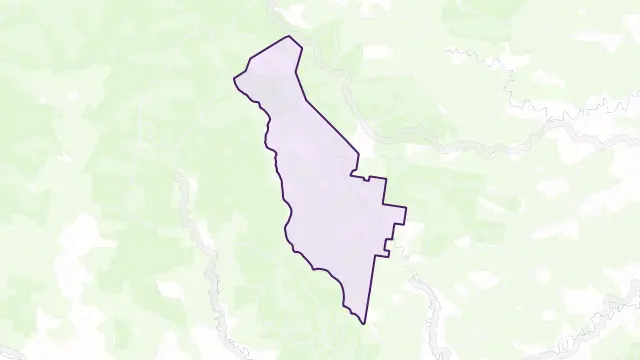 Thumb Creek Area Boundary Map